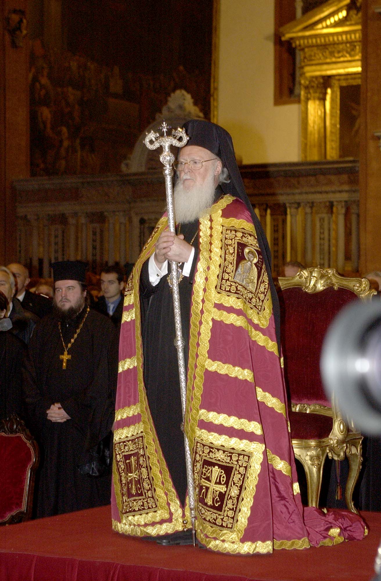 Il Patriarca ecumenico di Costantinopoli a Bologna
